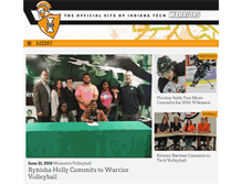 Tablet Screenshot of indianatechwarriors.com